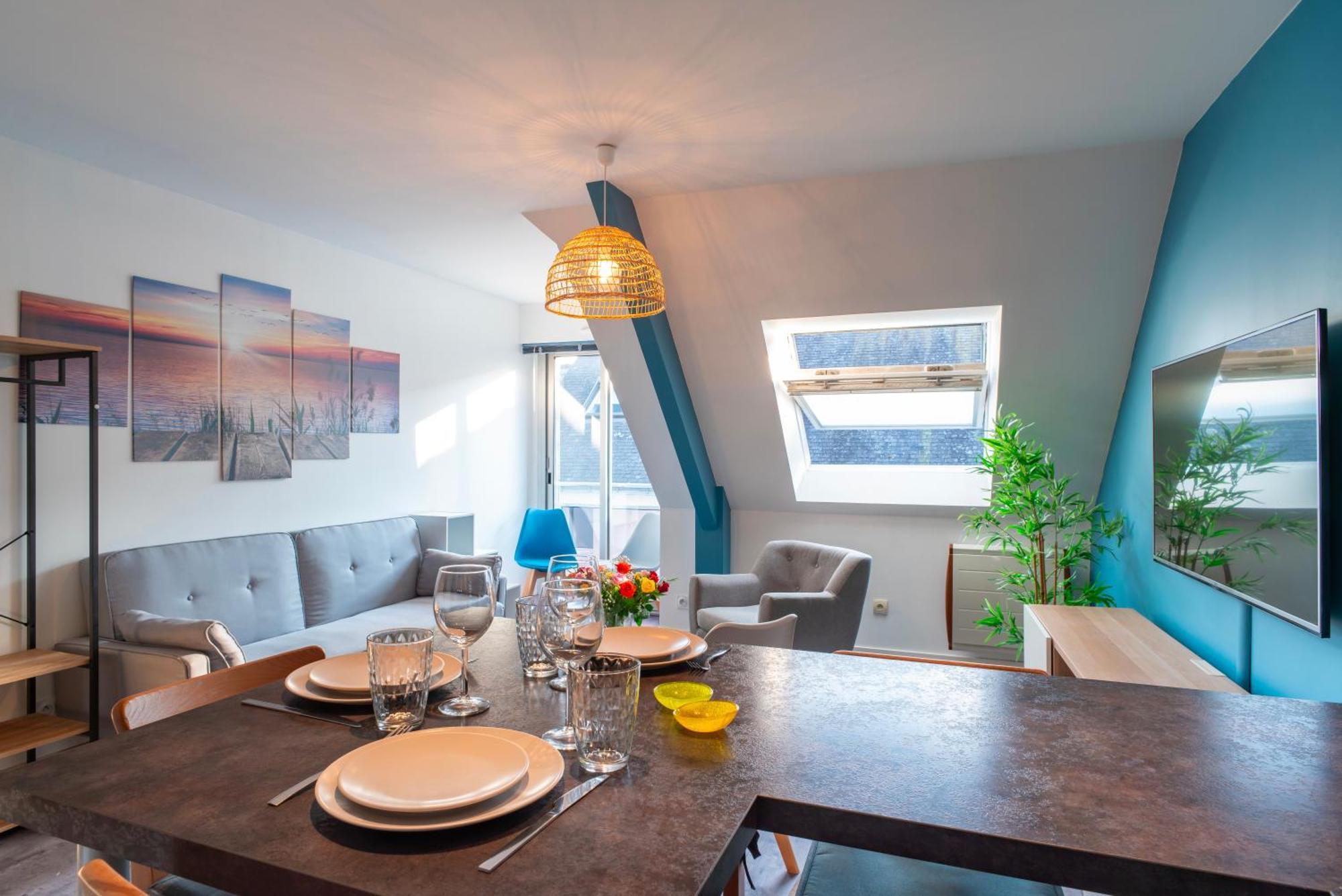 ואנה Le Saint-Patern - T3 Centre-Ville Et Garage Securise מראה חיצוני תמונה